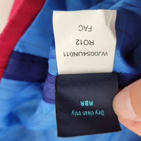 Faconnable red flag jacket with belt red 14 - Picture 6 of 6